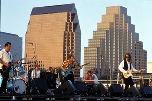 Musicians With Austin Skyline