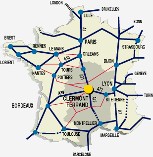 LE RESEAU EN AUVERGNE