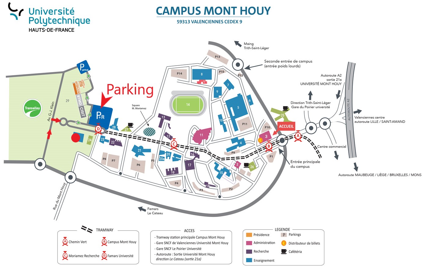 Plan parking