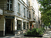 House row on Fasanenplatz   BTM
