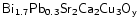 $\mathsf{Bi_{1.7}Pb_{0.3}Sr_2Ca_2Cu_3O_y}$