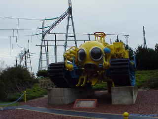 Enfouisseur de c�ble sous-marin