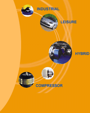 Uses of L.M.C. Motors - INDUSTRAIL, LEISURE, HYBRID, COMPRESSOR